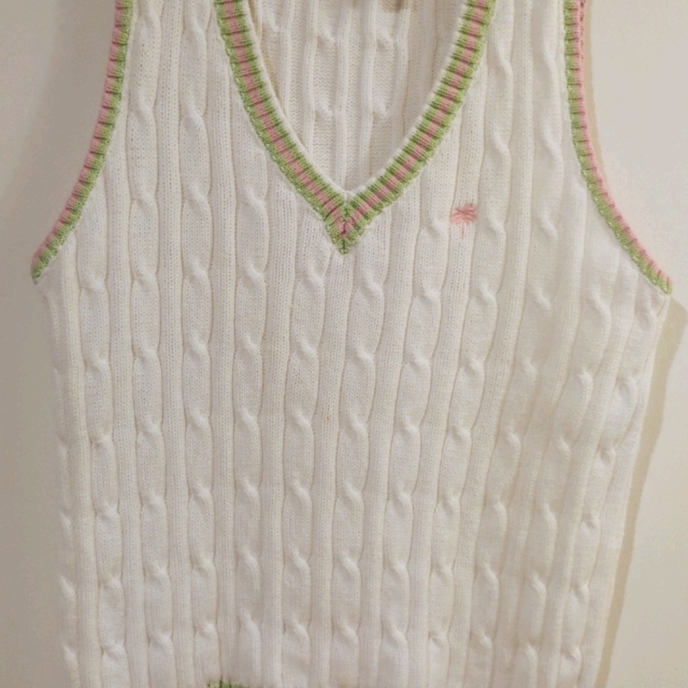 Lilly Pulitzer Cable Knit Sweater